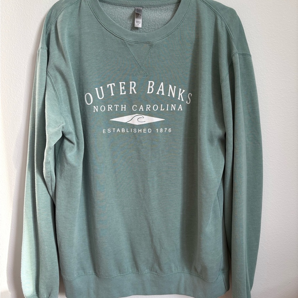 Green Crewneck Sweatshirt - Size XL